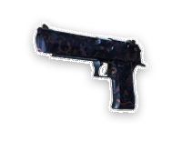 CS2 Desert Eagle Night z ciemnym kamuflażem i prostym, minimalistycznym wzorem.